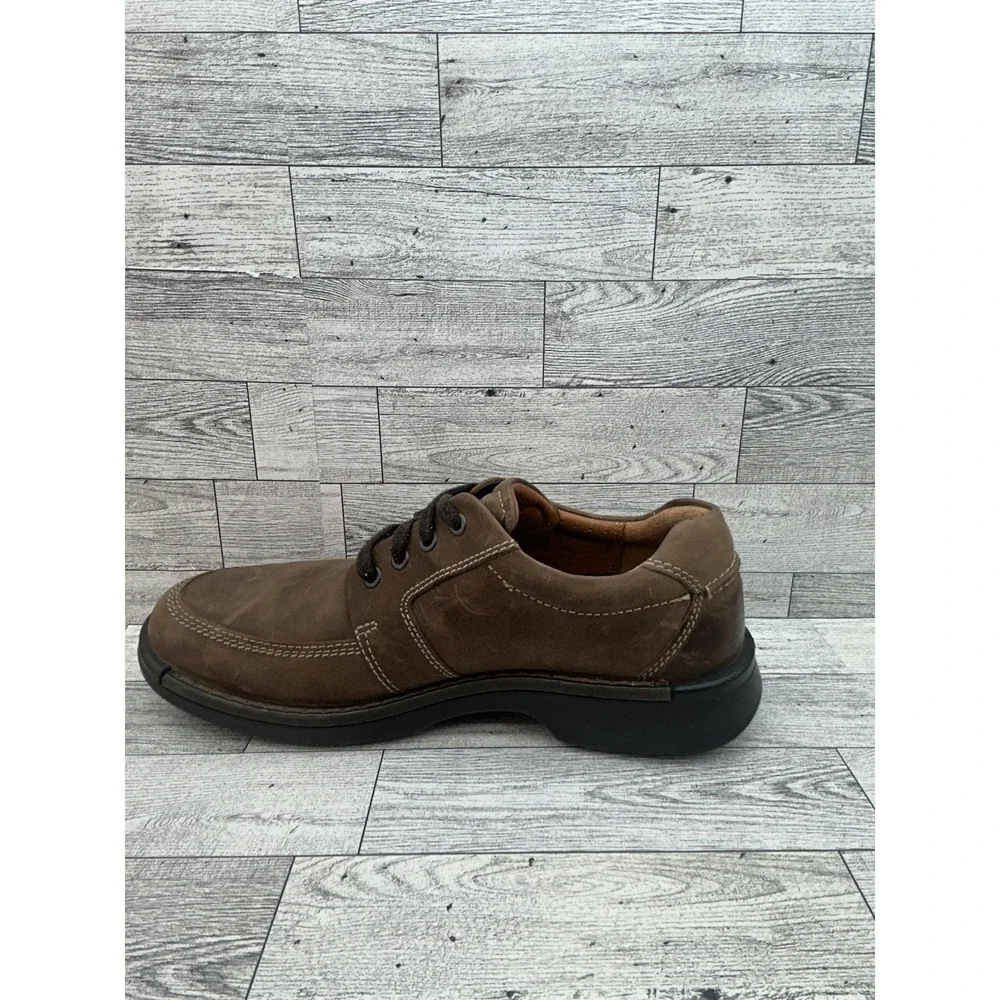 Ecco Shoes Mens Size 8 Casual‎ Comfort Oxford Walking Leather Lace Up 500104